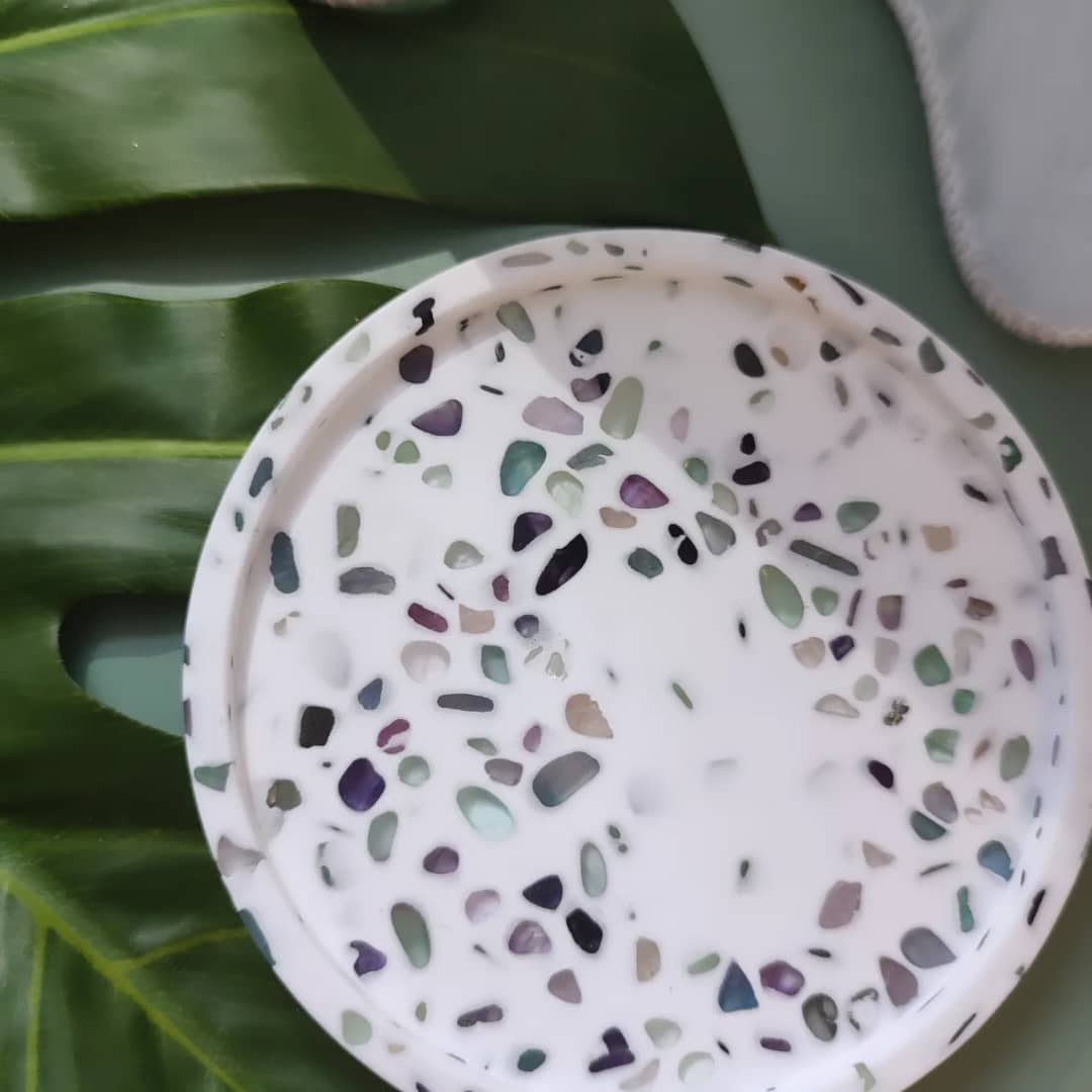 Crystal Stone Aroma Stone Tray - Image 2